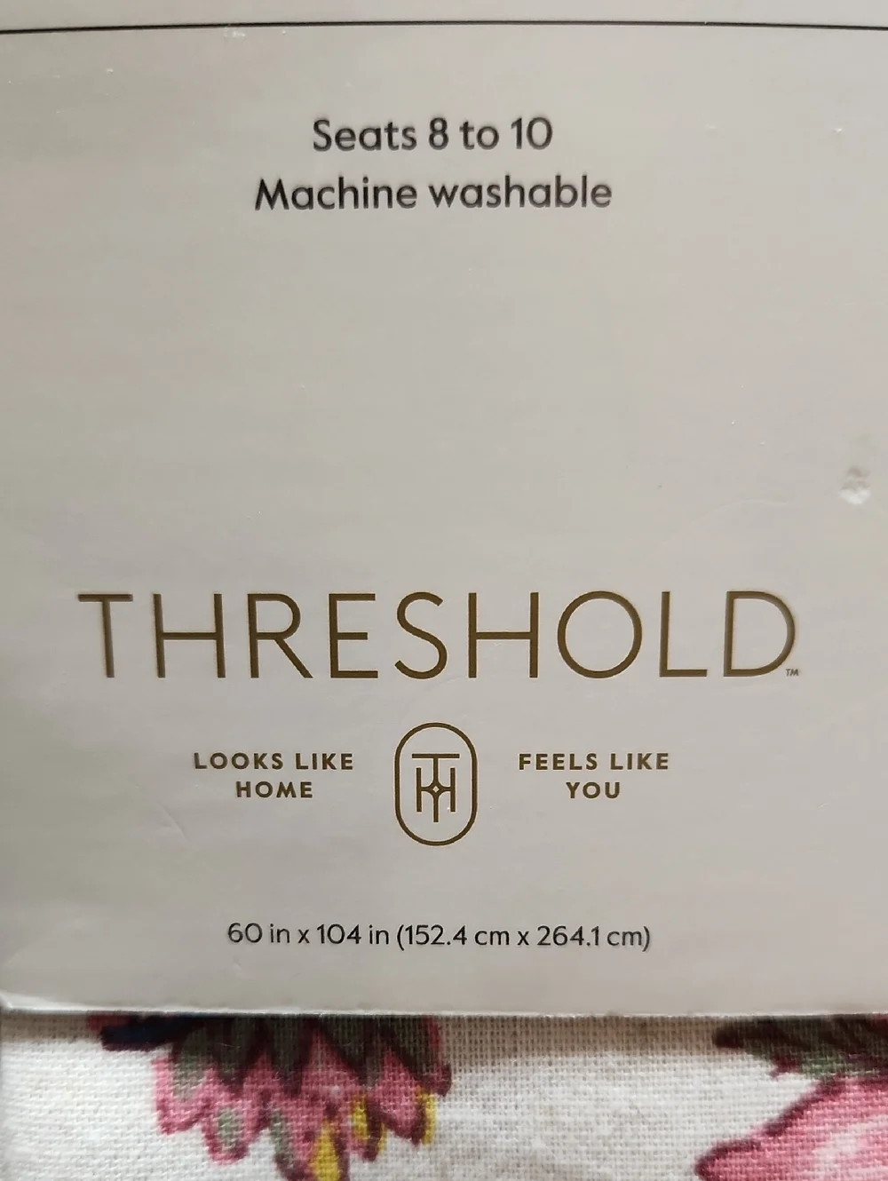THRESHOLD rectangular tablecloth - Picture 4 of 12